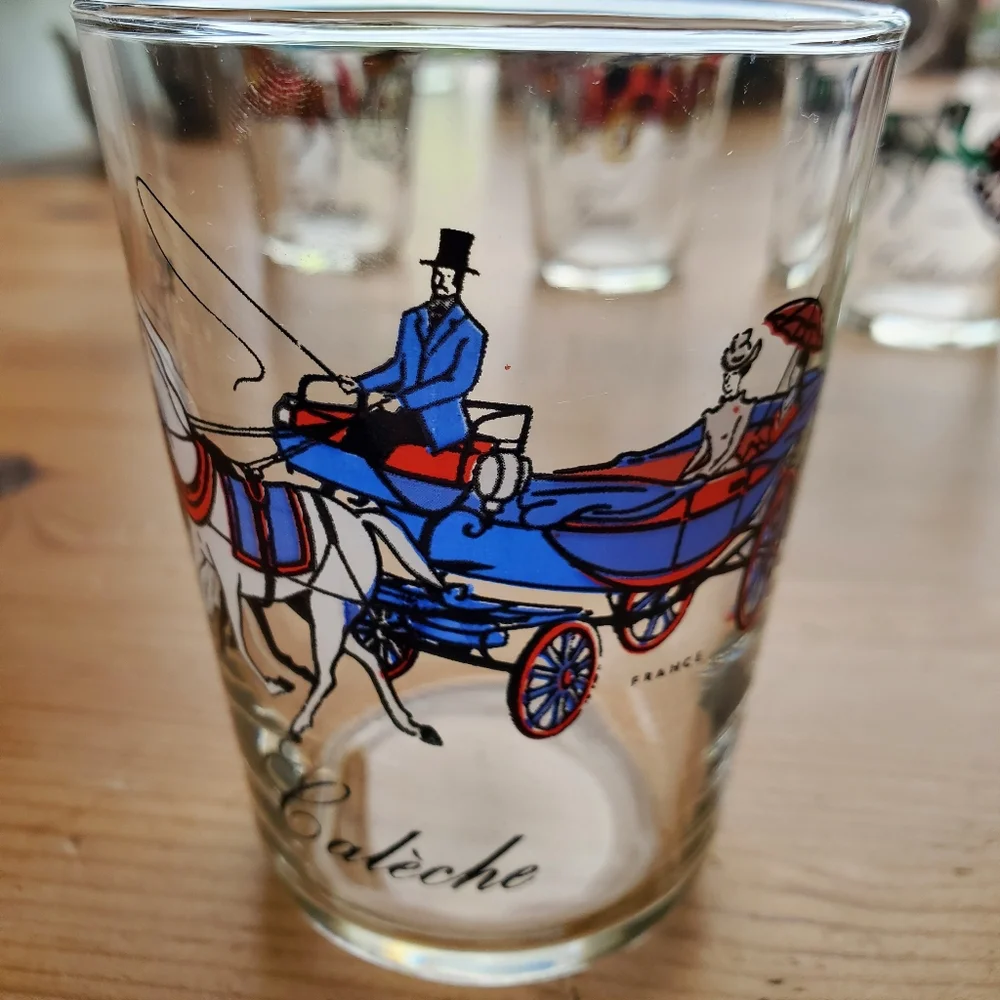 Vintage drinking glasses